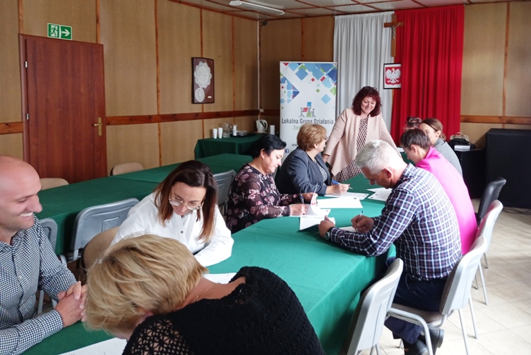 Zdjęcie z konsultacji społecznych w Kotuniu (19 września 2022 roku)