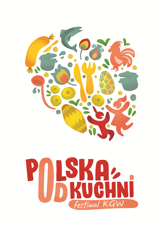 Na grafice znajduje się logotyp "Festiwalu od Kuchni"